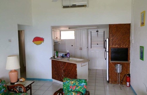 Crown Point Apartment | Amazing sea views from this Apartment on Store Bay Beach.