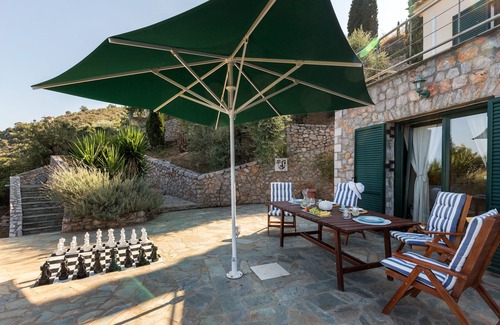Livadi Villa | Amazing waterfront panoramic sea view and peaceful surroundings