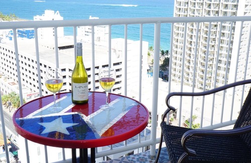 Condado Condo | AMEAZING OCEAN VIEW STUDIO, 22 ND FLOOR, BALCONY, Wi-Fi ACCESS, & PARKING