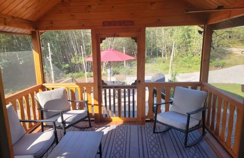 Brownfield Cabin | Amish built cabin on 280 acres near North Conwayn