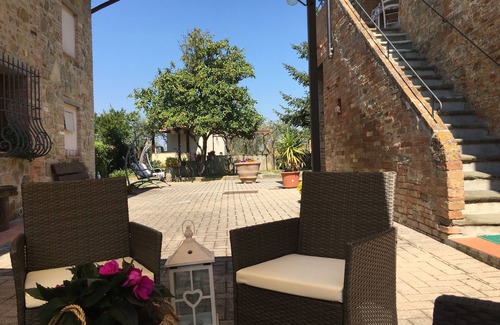 Gambassi Terme Apartment | Ancient farmhouse with swimming pool near San Gimignano