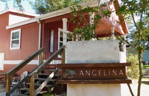 La Hacienda Estates Resort | Angelina Cabin - Hot tub, heated pool, quite & relaxing