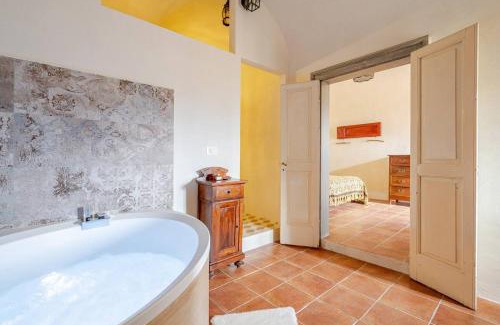 Calascio House | Antica Roccia a Calascio con idromassaggio