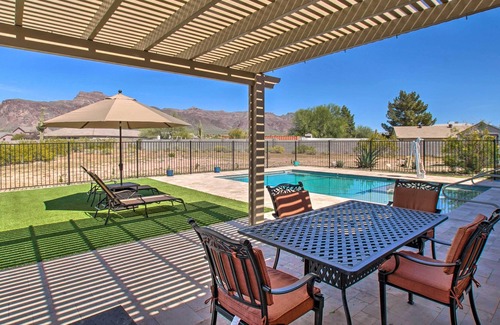 Apache Junction House | Apache Junction Casita w/ Private Pool & Views
