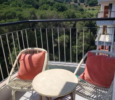 Calella Apartment | Apart.3 habit.mar-mont. AC-Terraza-ascensor-parking