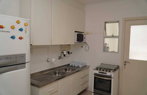 Jardim Centenario Apartment | Apartment Guarujá Enseada 3 Bedrooms 08 People