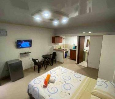 Cali Apartment | Apartaestudio privado con aire cerca Aeropuerto