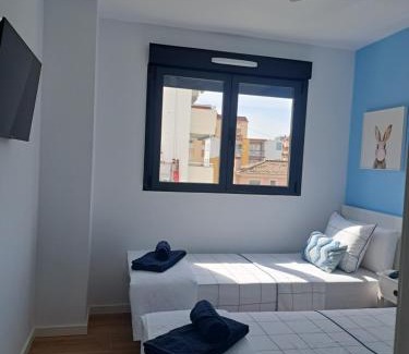 Grao de Gandia Apartment | Apartament Playa Gandia - nowy apartament z basenem, 350 m od plaży