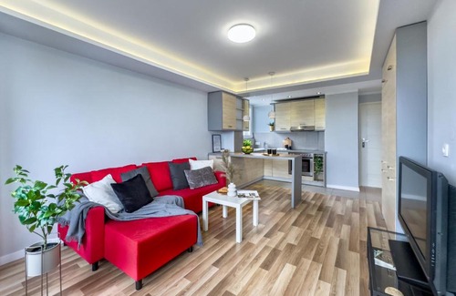 Krakow Apartment | Apartament z widokiem na panoramę miasta