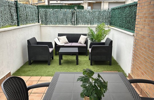 Posada de Llanes Apartment | Apartamento con terraza a 15 metros de la piscina, con plaza de garage