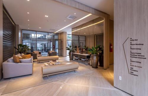 Paraiso Apartment | Apartamento luxuoso Jardins - 907 - 1 vaga garagem
