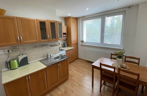 Tatranska Lomnica Apartment | Apartmán Hlboký Potok, cozy 2+1 apartment located in a quiet area of Tat.Lomnica