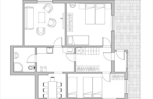 Vrchlabi House | Apartmán U Kačáku