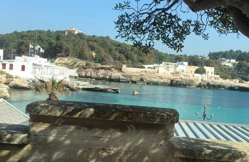 Santa Caterina Apartment | Apartment in villa with terraces overlooking the garden 150 m from the sea