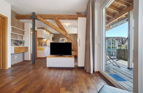 Immenstaad am Bodensee Apartment | Apartment 'Wohnung Neue Laube' with Shared Terrace, Shared Garden and Wi-Fi