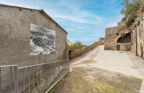 Estopinan del Castillo Apartment | Apartment 'Ca L'estall' with Mountain View
