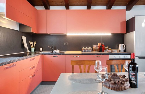 Montan-Angelin-Arensod Apartment | Apartment 'Villa Maffei' with Mountain View