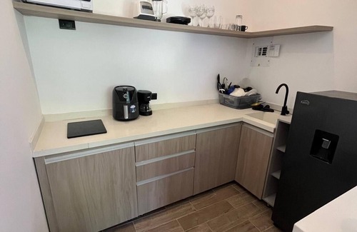 Tierra Bomba Island Apartment | Apartment 1 with terrace and tropical garden view