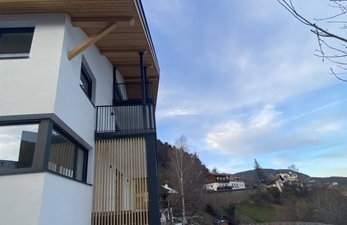 Longomoso Apartment | Apartment "Alpenglow Cara" with Mountain View, Private Terrace & Wi-Fi