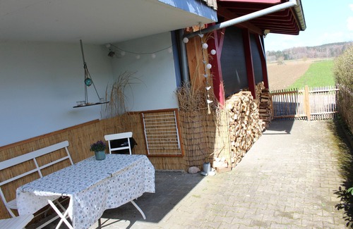 Wilhelmsdorf Apartment | Apartment 'Am Barthelwald' with Private Terrace and Wi-Fi