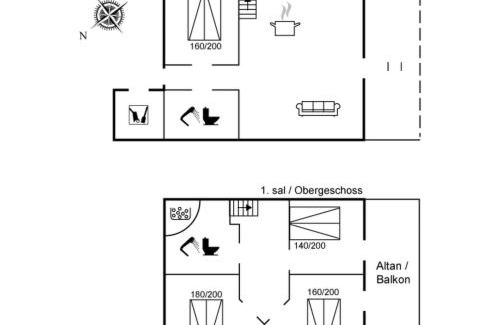 Lokken Apartment | Apartment Andersine - 1km from the sea by Interhome