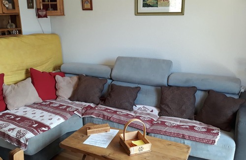 Arvieux Apartment | Apartment Chalp Arvieux In Residence with swimming pool in summer