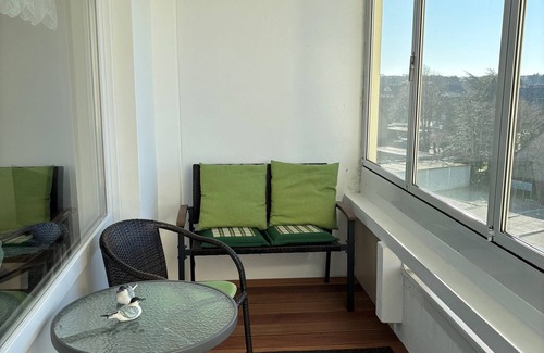 Duhnen Apartment | Apartment 'Dargies' with Sea View, Balcony and Wi-Fi