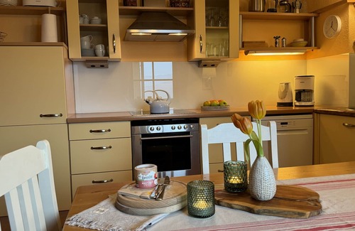 Schoenau am Koenigssee Apartment | Apartment Dahoam, 1-2 persons, 65 sqm, tiled stove, eat-in kitchen