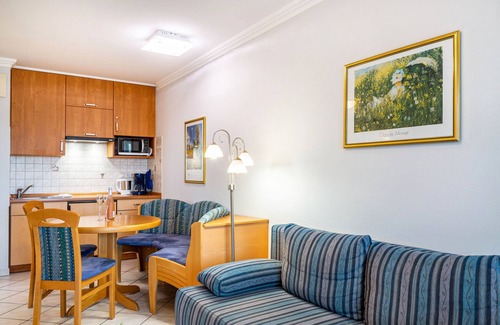 Bad Fuessing Apartment | Apartment 'Europa' with Shared Garden, Balcony and Wi-Fi