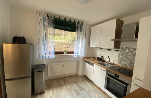 Hemfurth-Edersee Apartment | Apartment 'Fewo Am Edersee' with Private Garden, Balcony and Wi-Fi