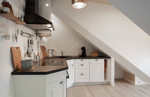 Zentrum Apartment | Apartment Fischerstuuv 1 in Husum for up to 3 people