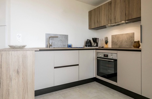 Saint-Brevin-les-Pins Apartment | Apartment in Saint-Brevin-les-Pins with Balcony and Parking