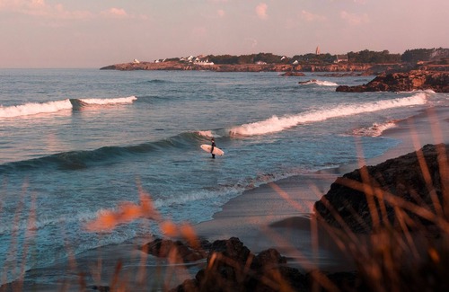 Saint-Brevin-les-Pins Apartment | Apartment in Saint-Brevin-les-Pins with Balcony and Parking