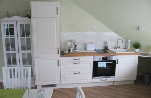 Rieseby Apartment | Apartment 'Gretchen' with Shared Terrace, Shared Garden and Wi-Fi