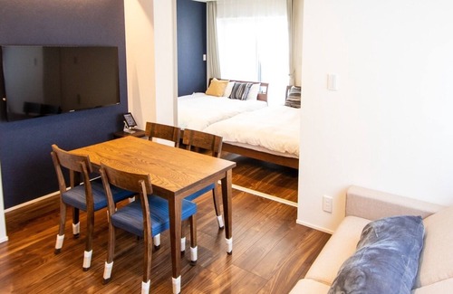 Chuo-ku Hotel | Apartment Hotel Tenjin TUMUGU 202/Fukuoka Fukuoka
