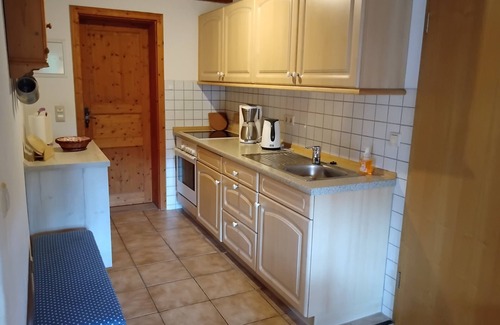 Ruhpolding Apartment | Apartment II 40 sqm, balcony, kitchen, 1 bedroom, 1 bed-sitting room, 4 per