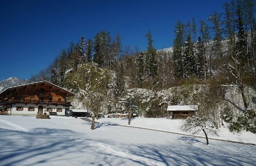 Ruhpolding Apartment | Apartment II 40 sqm, balcony, kitchen, 1 bedroom, 1 bed-sitting room, 4 per