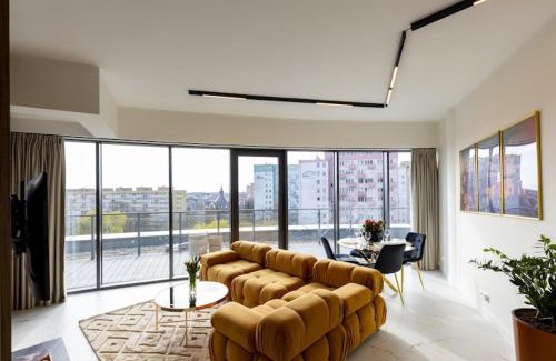 West Pomeranian Voivodeship Apartment | Apartment in Szczecin with Pool and Terrace