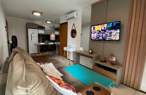 Jatiuca Apartment | Apartment just a 3-minute walk from Jatiuca Maceio Beach & Waterfront