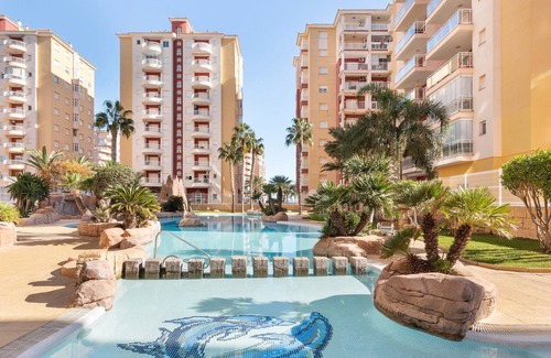 San Javier Apartment | Apartment 'Mistral Apartment La Manga' with Sea View, Wi-Fi and Air Conditioning