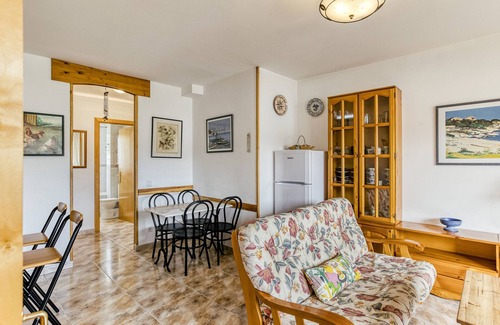 L'Escala Apartment | Apartment 'Montgo' with Mountain View, Shared Pool and Balcony