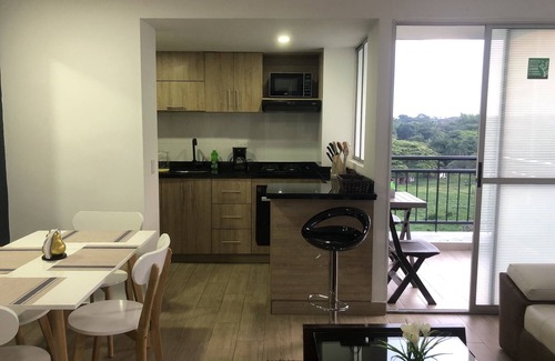 Cali Apartment | Apartment on 8 floor with forest and mountains view