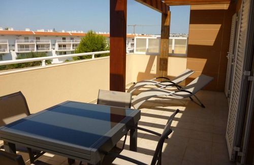 Cabanas Apartment | Apartment on top floor, with swimmingpool and great terrace with sea view