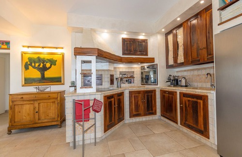 Riparbella Apartment | Apartment 'Podere Terraviva - Apt Mimosa' with Sea View, Shared Pool and Wi-Fi