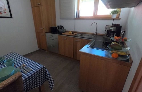 Bergen Apartment | Apartment Schellenberg 20 exklusiv ausgestattet im 1.OG mit extra Schlafzimmer, Terrasse