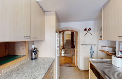 La Punt-Chamues-ch Apartment | Apartment Seraina - Apartment in Engadine house