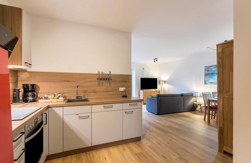 Husbyholz Apartment | Apartment 'Seegaard 3' with Private Terrace, Shared Garden and Wi-Fi