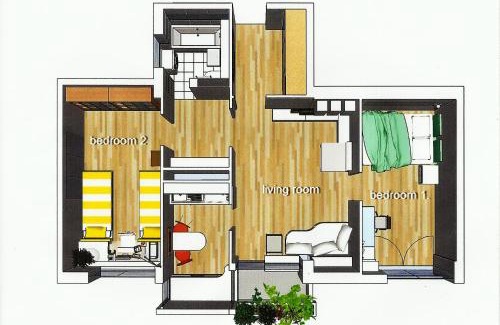 Novi Sad Apartment | Apartment Spacious Liman