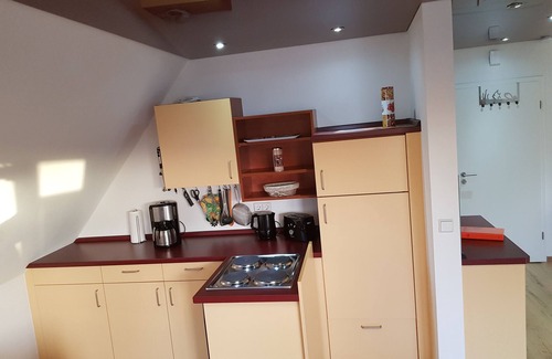 Todendorf Apartment | Apartment "Teichblick" in Todendorf on Fehmarn, 15 m² roof terrace, dog-friendly