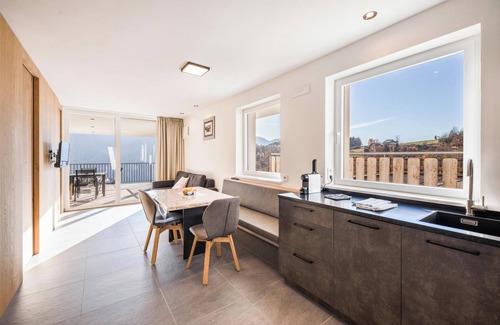 Renon Apartment | Apartment "Thalerhof Sancta Sebastianus" with Mountain View, Garden & Wi-Fi